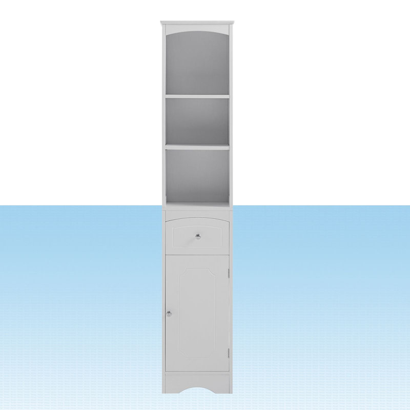 Gulshat Bathroom Cabinet, White