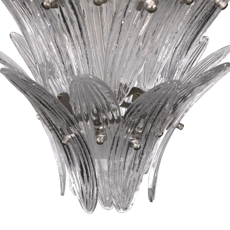 Emperor 12 - Light Steel Tiered Chandelier