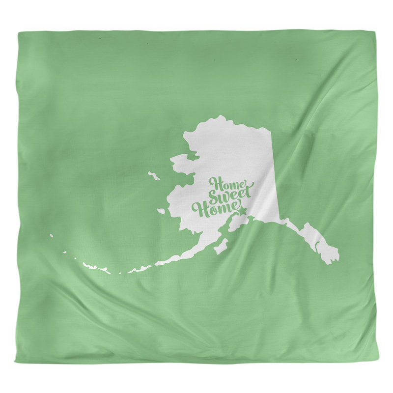 Housse de couette pour ancrage doux home, Housse de couette pour grand lit, Vert