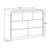 Curved Edge 47.24" Width MDF 7-Drawer Dresser Storage Accent Chest-1149812612