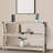 Darletha Console Table with 3-Tier Storage Shelves-110170439-86626723