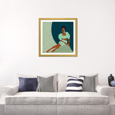 «Ebonee Square» par Reyna Noriega - reproduction imprimée