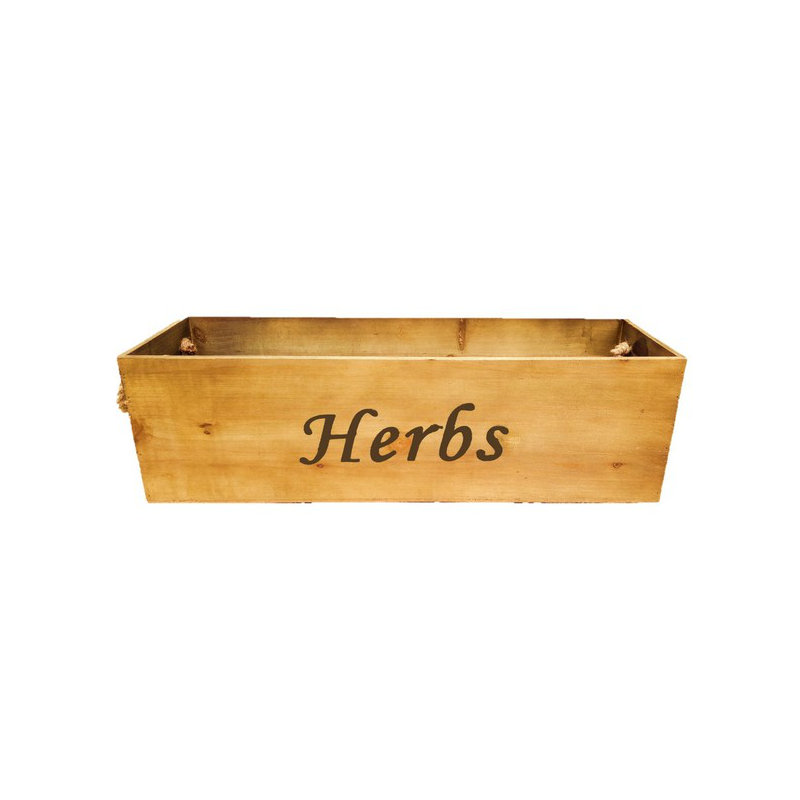 Pot à fleurs en bois Keane