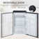 HomCom 20" Top Freezer Refrigerator