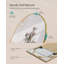 Full Length Mirror, Arched Full Body Mirror With Stand, Aluminium Alloy Frame Floor Mirror, Tempered Glass, For Bedroom, Living Room, Cloakroom-458884899-436311671