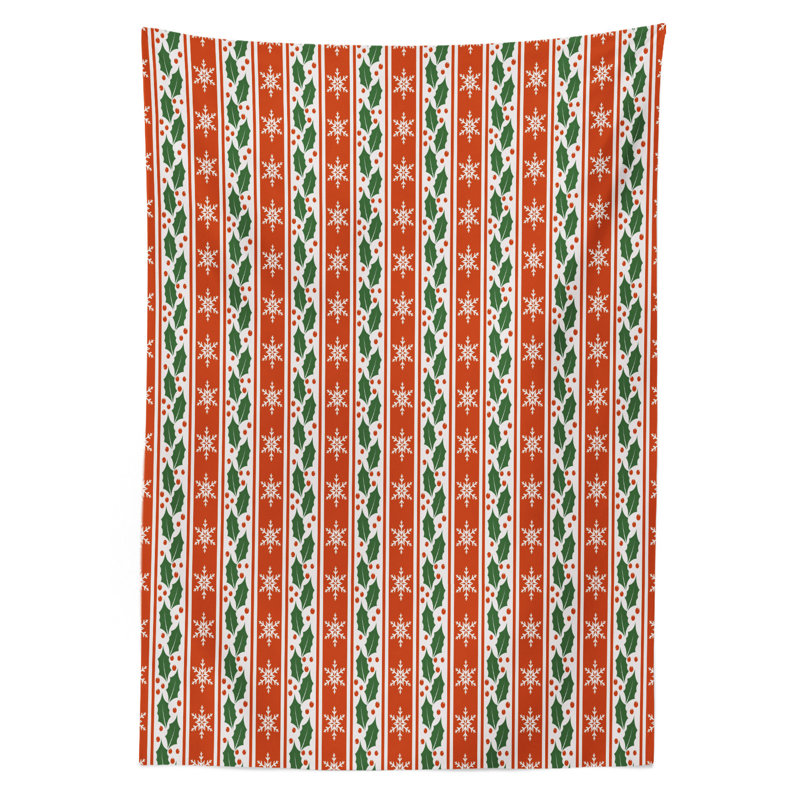 Snowflake Tablecloth, 84" x 60"