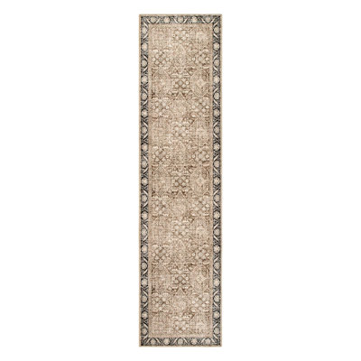 Bungalow Rose Govan Ultra Thin Washable Vintage Area Rug Oriental