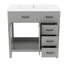 Ensemble de meuble-lavabo moderne 36 po avec évier Umiara-125490650-123817840