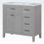 Ensemble de meuble-lavabo simple 35,98 po Fedra-2097832630