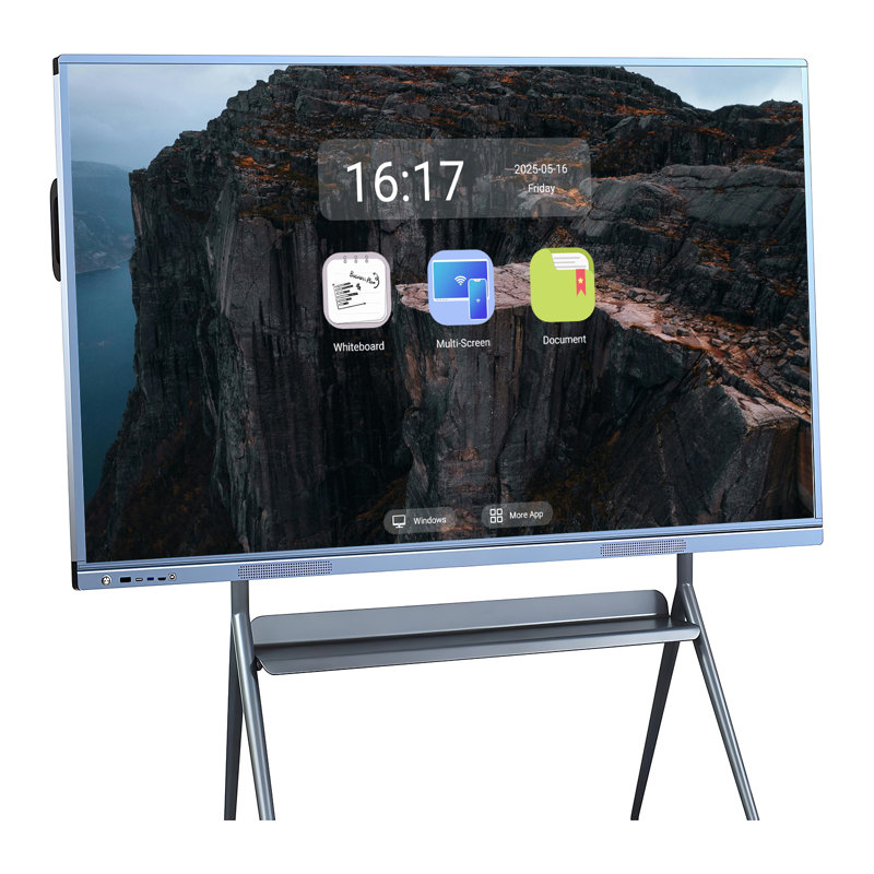JYXCN Smart Board, tableau tactile numérique à écran tactile tout-en-un, écran tactile 4K pour enseigner les STGM et l'apprentissage à distance