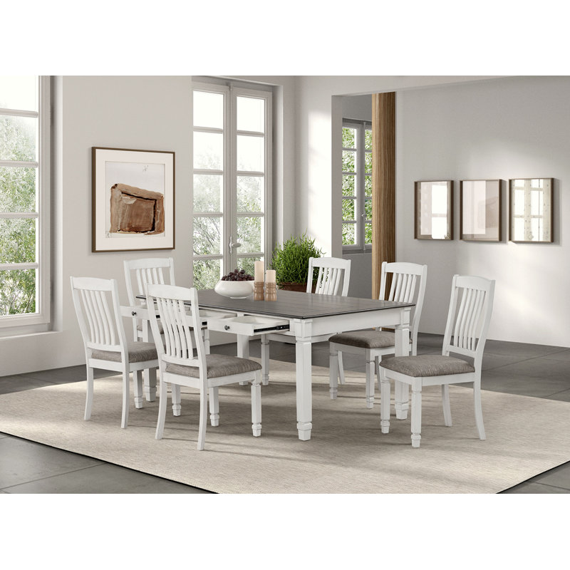 Dibrin 7-pcs Dining Table Set