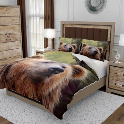  Ensemble de housse de couette ours