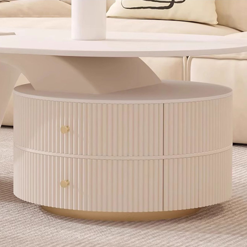 Table basse moderne moderne, H 18,5 po x L 47,2 po x l 23,6 po