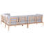 Inbar Metal 6 - Person Seating Group with Cushions-1126177801-1126964386