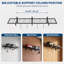 Étagères murales robustes pour garage – Rangement métallique 1x4 pi / 2x4 pi pour l'organisation du garage – Lot de 1/2-634211941