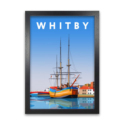 Whitby Harbour by Richard O'Neill - Print