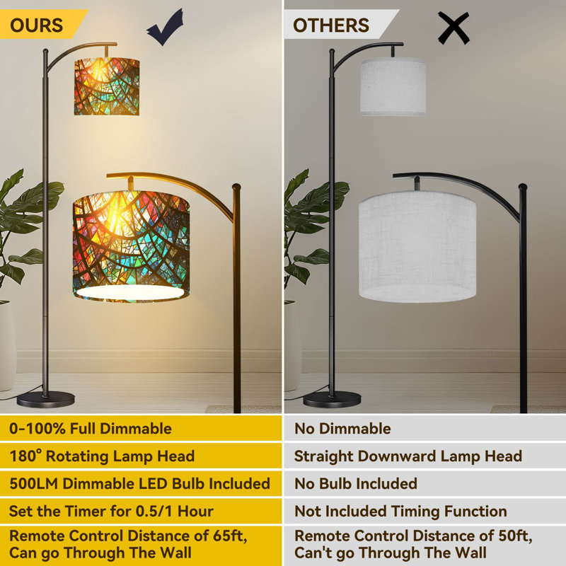 Lampe sur pied Arc