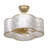 19.7" 4-Light Scalloped Capiz Shell Ceiling Fan