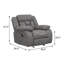 Corell Vegan Leather Recliner