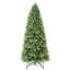 Arbre de Noël de 6 pi avec 1032 pointes Pe +, branches articulées pour un assemblage rapide, support en métal robuste, arrangement rapide de la branche de centre de table, décoration classique