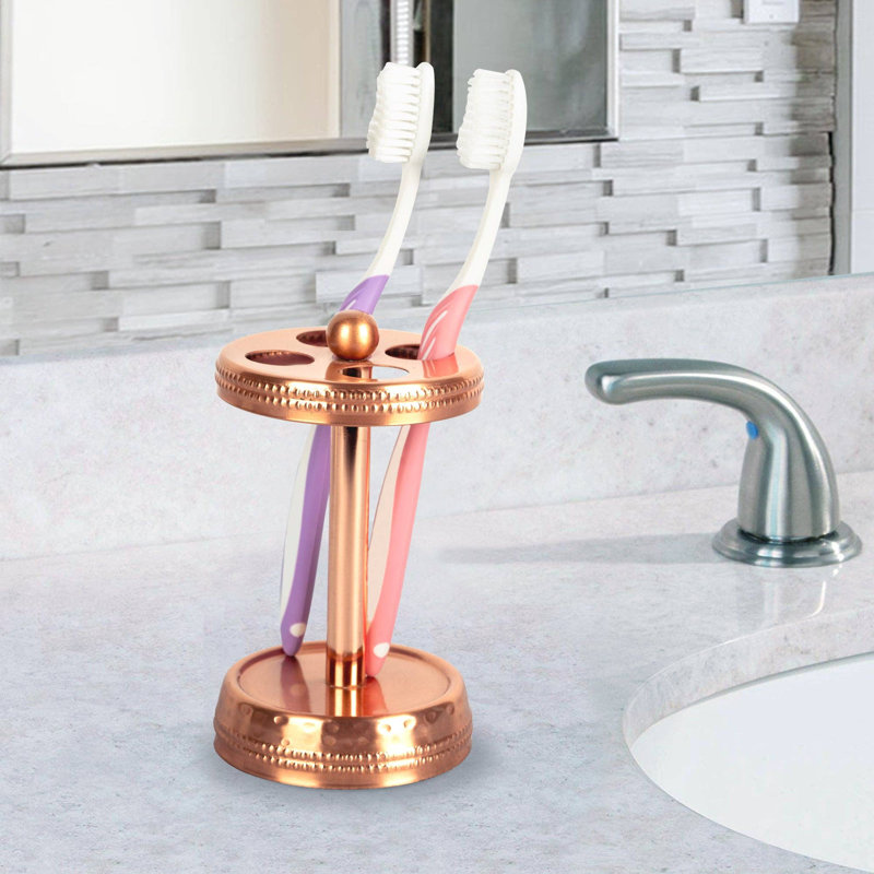 Porte-brosse à dents en cuivre martelé Mandurah