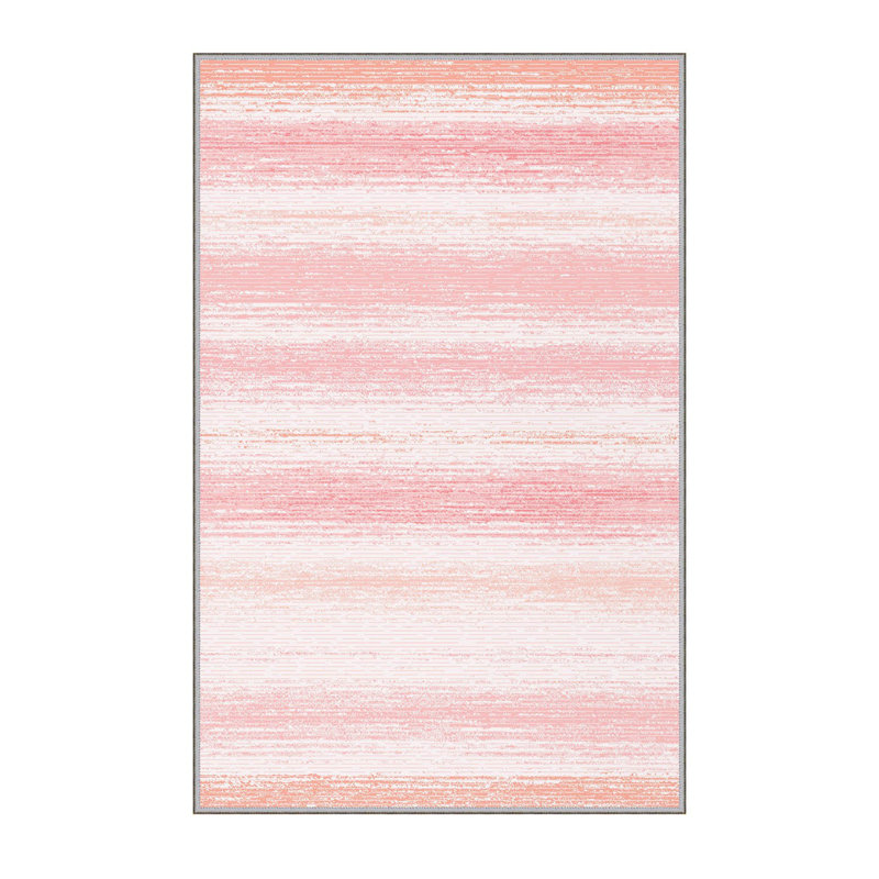Stylish Hall Carpet (3.3 x 6.6 ft), 100% Polyester, 0.3 in Pile Height | Antibacterial, PVC Non-Slip Underside | 3D Digital Printing, Machine Washable | Perfect for Entryways & Living Spaces, Durable & Easy Care