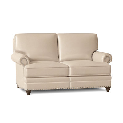 Carrado 64.5'' Leather Loveseat