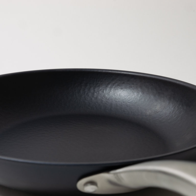 Alva Black Nonstick Carbon Steel Frying Pan Skillet, 9.5"