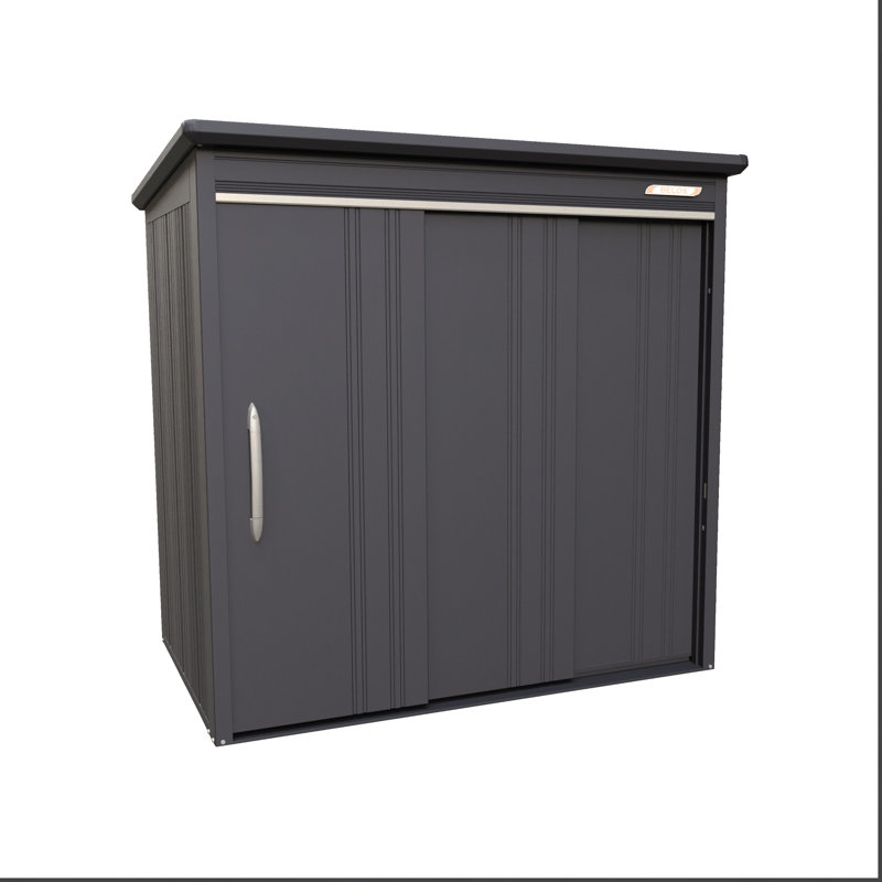 Shirudo Series 7x5 Storage Shed, Gray
