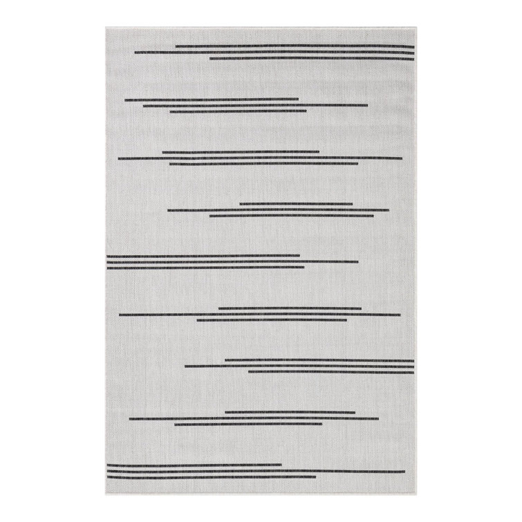 Leonardville Striped Indoor / Outdoor Rug