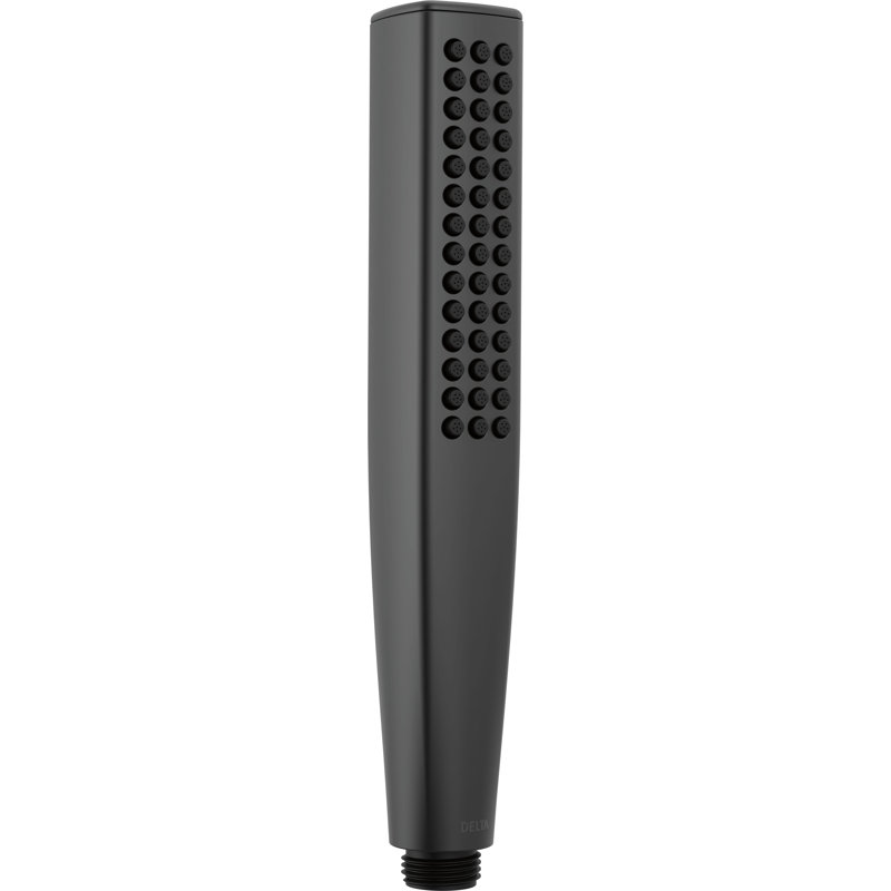 Delta Single Spray Handheld Shower Head Matte Black, 1.75 GPM, Matte Black