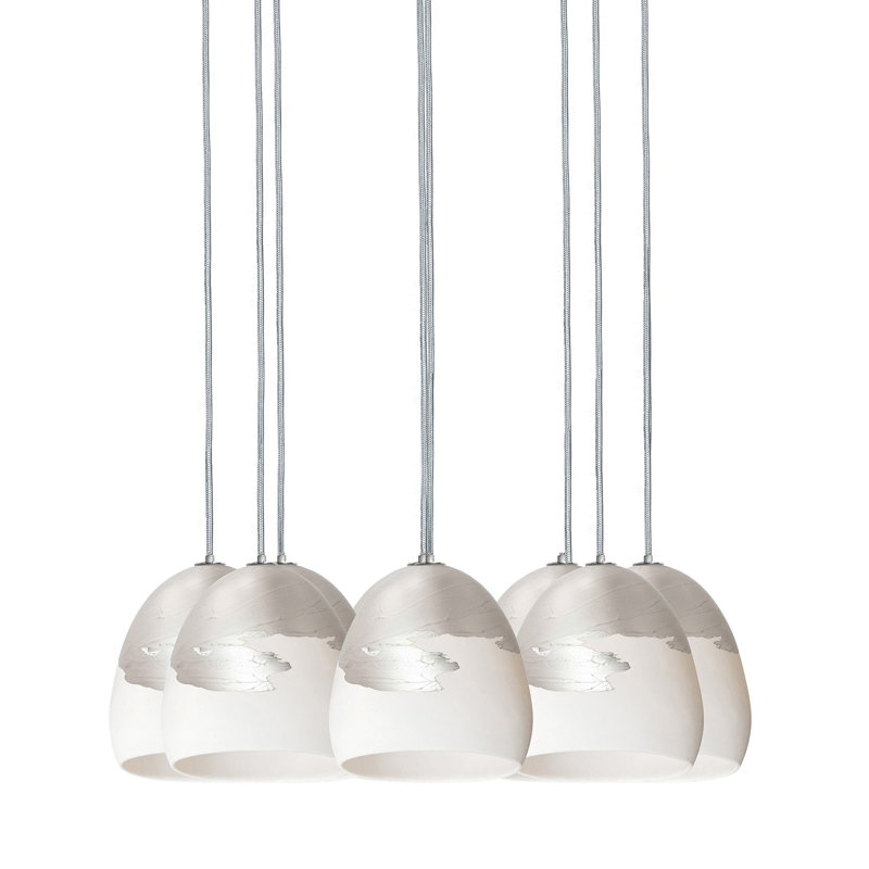 8 - Light Chandelier, 48" H x 18" W x 18" D
