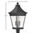 Chapel Hill Museum Black 1-Light 26.5" H Hardwired Lantern Head