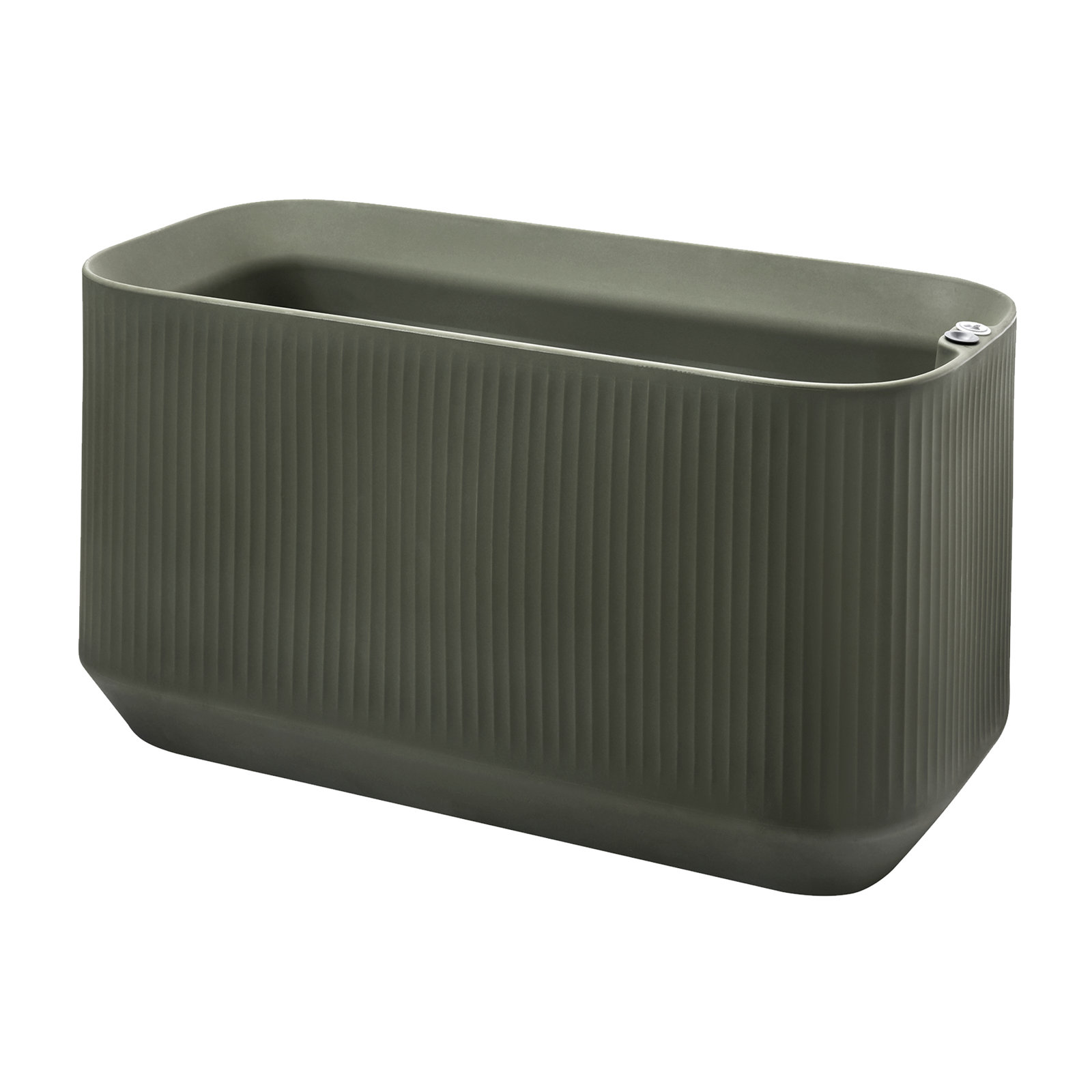Mod Self Watering Plant Box, Olive, 40" x 20" x 20"H - Large Trough