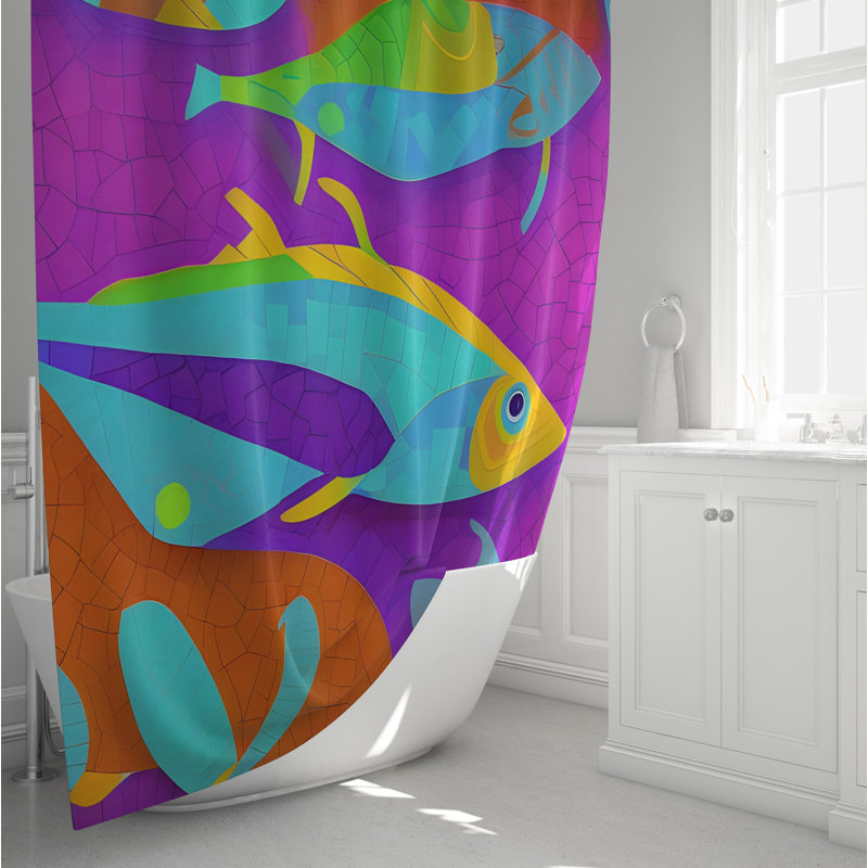 Rideau de douche Cohyn, H 72 po x l 70 po