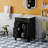 Compact Storage Modern Ceramic Vanity For Small Bathrooms