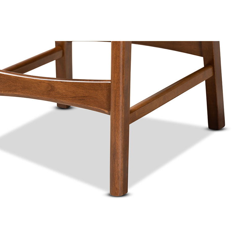 Tabouret de comptoir 24 po Finkelstein, Polyester beige