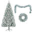 Arbre de Noël enneigé 6 pi 6 pi