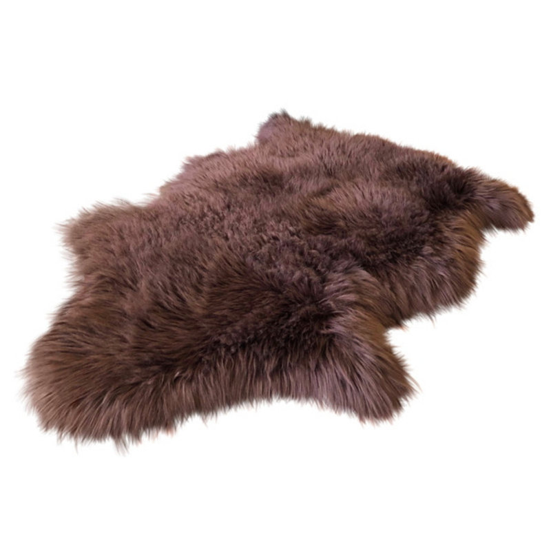 Tapis brun foncé Whisenhunt, Nouveauté 2 pi x 3 pi