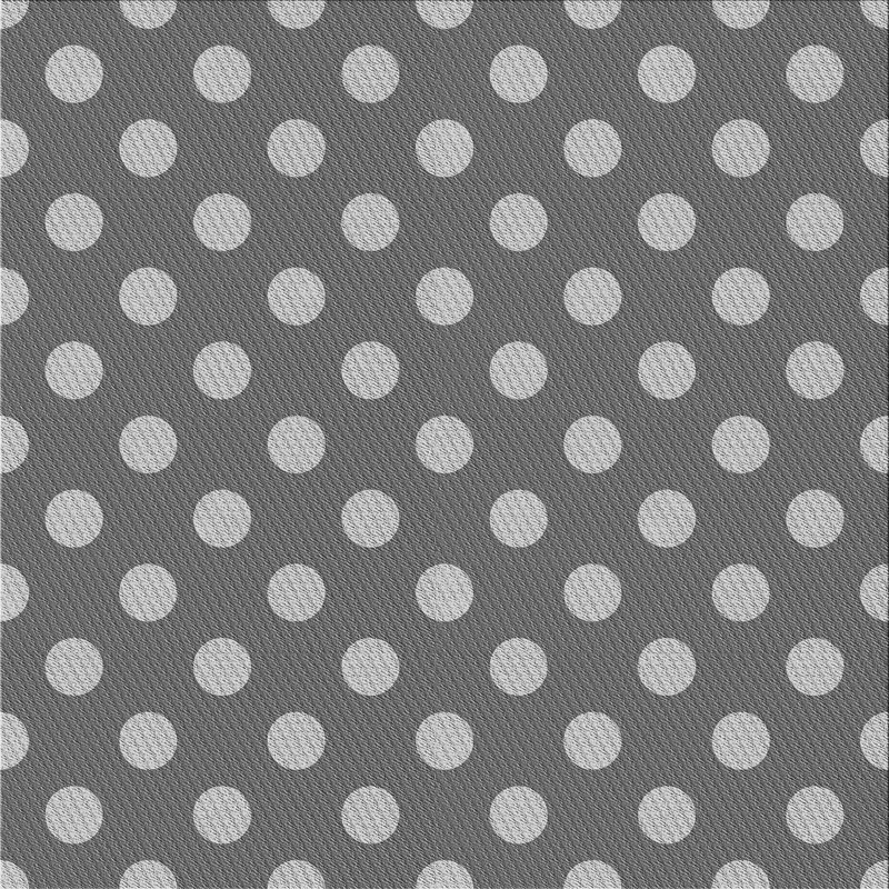 Tapis gris tissé à la machine, Carré 5 pi