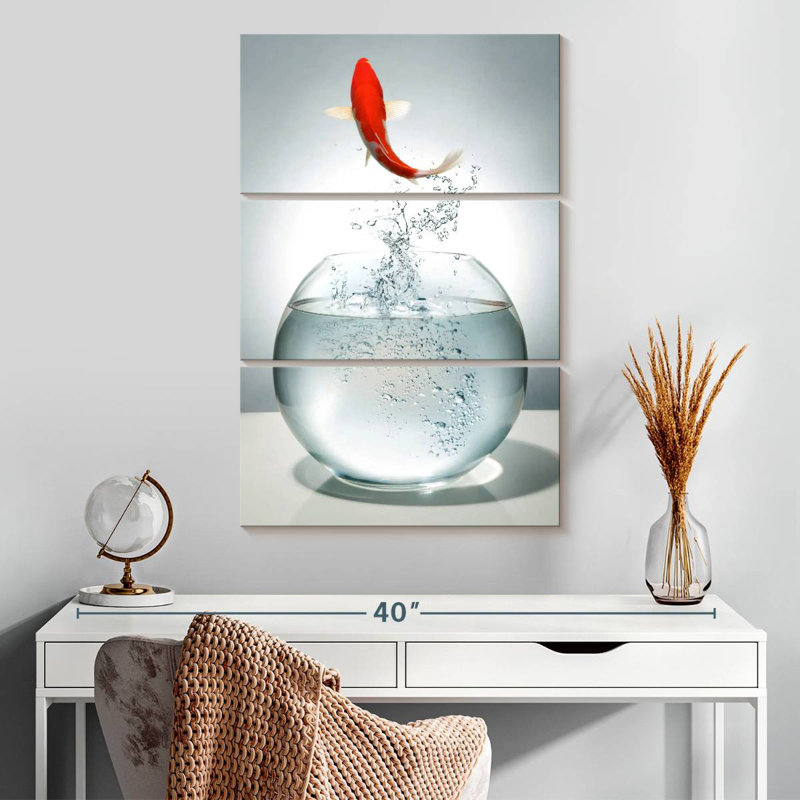 Brampt Fish Bowl Escape, H 32 po x l 20 po