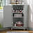 Moder Wood Bathroom Triangle Corner Storage Cabinet With Adjustable Shelf
