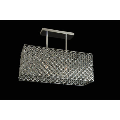Logan Square 2 - Light Crystal Pendant