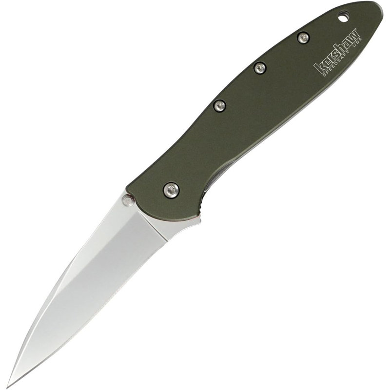 Kershaw Leek, couteau de poche orange, Vert