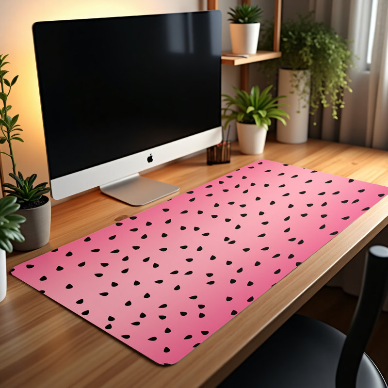 Polyester Desk Pad, 31.5x15.5
