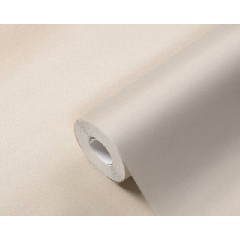 Textured Wallpaper Plain, Cream
