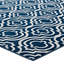Tapis transitionnel à motif de treillis marocain par Modway-97550195