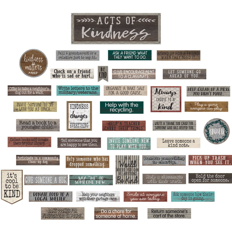 Ensemble de babillards Acts of Kindness