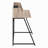 Computer Desk, Home Office Desk With Storage Shelf And Metal Legs-137476847-137476837-152489041