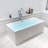Chloe 59" x 30" Freestanding Soaking Bathtub-87759099